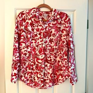 NWT Chico’s No Iron Shirt
